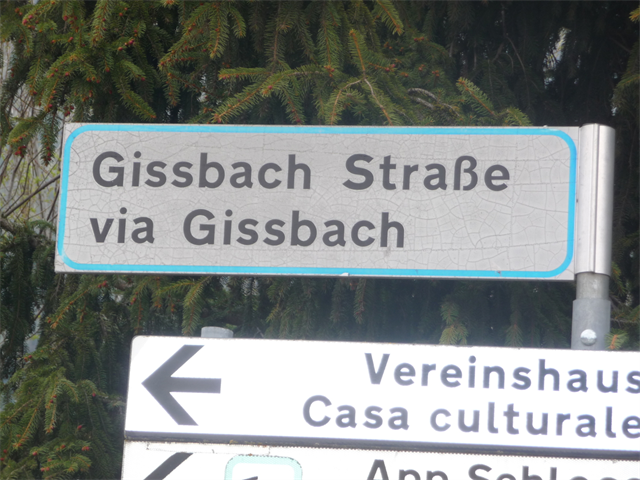via Gissbach a San Giorgio