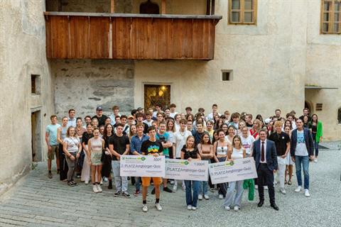 Feier der Volljährigkeit auf Schloss Bruneck