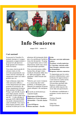 Info Seniores n. 18 - maggio 2018